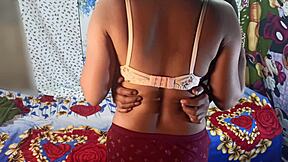 desi indian bhabhi cheats with ex boyfriend in steamy bedroom romp