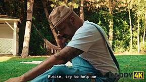 wanna see this long-haired beauty cheat on her boyfriend with daddy?