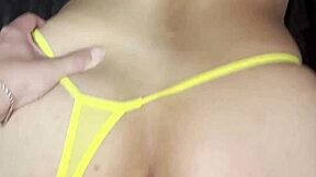 real stepsis lingerie sex left my pierced tits and panties cum-soaked ugh