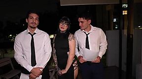 Leiane's Wild DVP Interview Casting Double Vaginal Domination