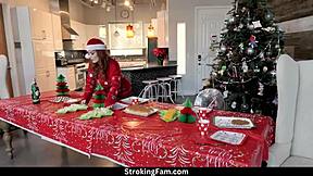 family orgy at christmas? charlotte sins fucks rion king quinton james!