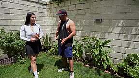 hot colombian latina gym slut rides trainer fred nunex cowgirl deepthroat cumswap