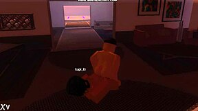 Tomboy Roblox Babe Rides Monster Cock on Yacht