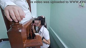 thai teen slut pov blowjob so sloppy you wanna creampie her mouth 4k?!