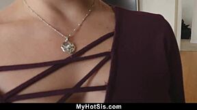 uh too horny stepsis gotta strip n get fucked by stepbro asap!!