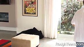Cute Rachael Madori deepthroats cock gets banged hard