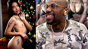 thicc trans teen gets her tight car anal wrecked, bald pussy dripping wet