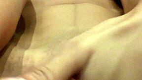Amateur babe caresses pussy craving big cock badly