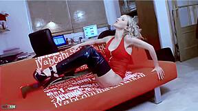 jorge pounds my spandex body in wild hardcore frenzy