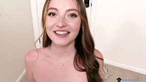 Pretty latina neighbor gives in during casting couch interview ride