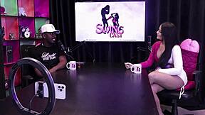 jefão spills all in tifany swing cast interview part 1 😏 watch on sheer red