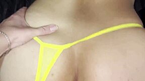 Stepsis parades lingerie with cum-soaked pussy after roommate creampie