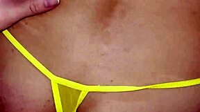 Stepsis parades lingerie with cum-soaked pussy after roommate creampie