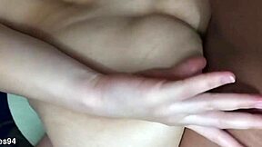 Gringa big ass fucked anal doggystyle creampie shaking buttocks hard!