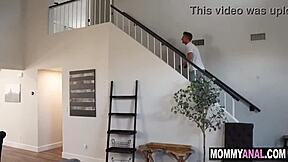 Young boy slides into best friend's stepmom anally