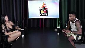 saucy chat turns into wild group play on sheer red watch
