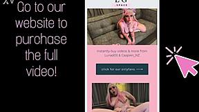 Caspien Binds Luna D0ll For Intense Bound Creampie Domination