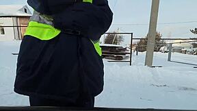 i lured him in then paid with my tight ass bent over outdoors