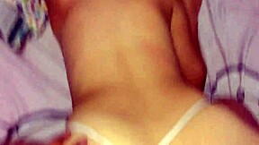 Delicious skinny 18yo flaca fucked pov white thong!