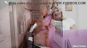 Oily Bubble Butt Blonde Takes Anal Creampie In Reality Kings