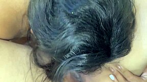 sis-in-law gets the sloppiest pussy licking from her horny relative homemade