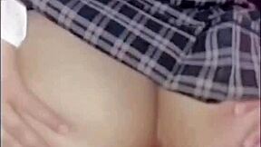 bet you cant just do the tip fabian with this horny mexican schoolgirl