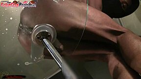 filthy boy ass takes wet noisy ANAL FISTING punishment with huge toys farts gaping pov