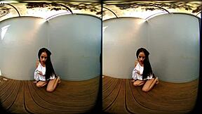 young asian princess teases feet tits nude horny vr