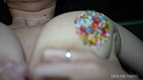 Licking soles and food play gets me so horny before you fuck my brazilian ass hard