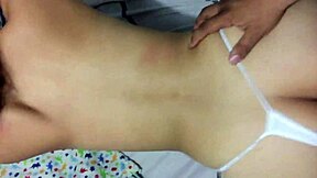 Delicious skinny 18yo flaca fucked pov white thong!