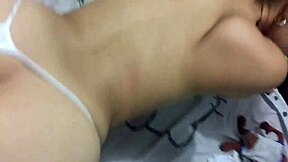 Delicious skinny 18yo flaca fucked pov white thong!