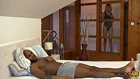 Black4K: Black Friend's Huge Dick Beats Husband's Easily