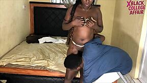 ghana boy bends over horny black ebony schoolgirl teen wet pussy rough doggystyle monster cock homemade