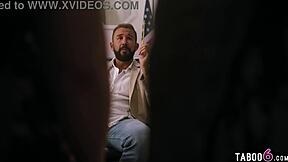 Why does the teacher pound two moaning 18yo teens in class?