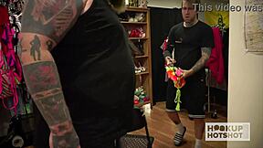 BTS petite brunette Rachel Rivers hooks up with Bryan Gozzling for rough fuck