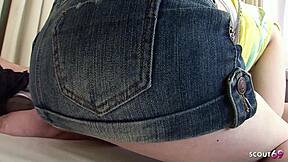 japanese stepdaughter begs daddy's fat cock for sloppy suck and cum swallow