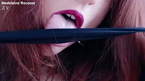 nylon stockings tease with ballgags and toys seduction