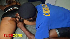 i sneak into her room and fuck my ebony boss babe closeup