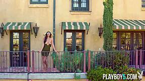 uhh gianna dior's flaunting that petite latina body outdoors...