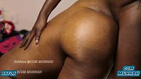 big african ass wet pussy slammed hard by ebony sprinkler?