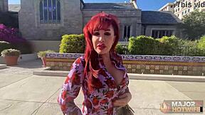 sisi rose rides rome majors monster cock at wild petite milf house party