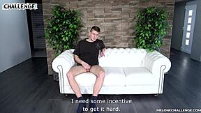 Wendy Moon can't even harden this nervous newbie's cock