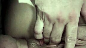 Stepdaughter's ass pounded deep in erotic spooning fantasy