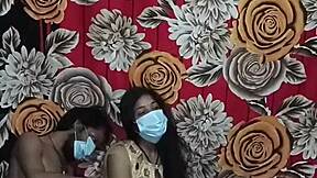 Desi Wife's Suhagraat Ride on Hubby's Cock