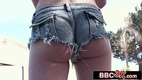 tiny redhead pool teen cecelia taylor loses control over massive bbc craving