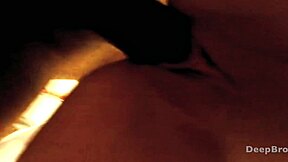 i watch my huge cock stretch her tight young pussy up close in pov shaking her ass