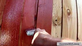 Ever seen a teen girlfriend's great ass bouncing outdoors in POV?