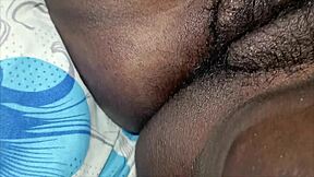 african big clit takes real dick inside her huge fat pussy