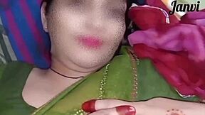 closeup pussy licking makes indian janvibhabhi moan hard during rough fucking orgasm