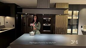 i fix skinny colombian kitchen then fuck her raw danner mendez iris rodriguez